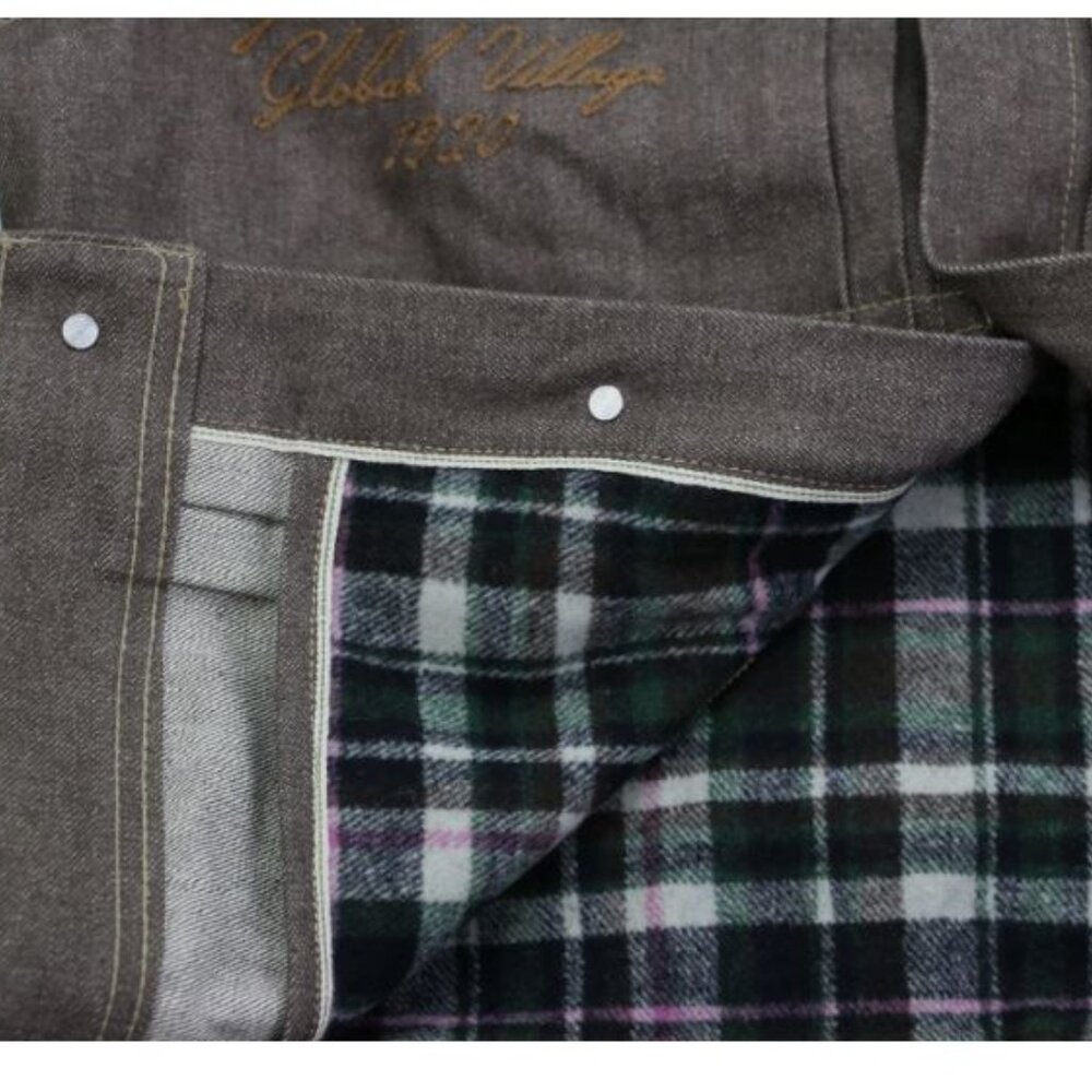 Lee x Brooklyn Circus 1930's Cowboy Jacket Brown Selvedge Denim Men's Size XL - Picture 6 of 16